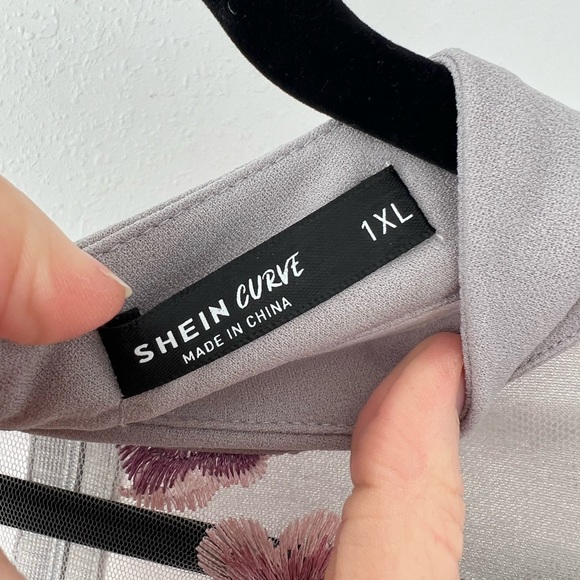 Boho floral grey maxi dress - Picture 8 of 8